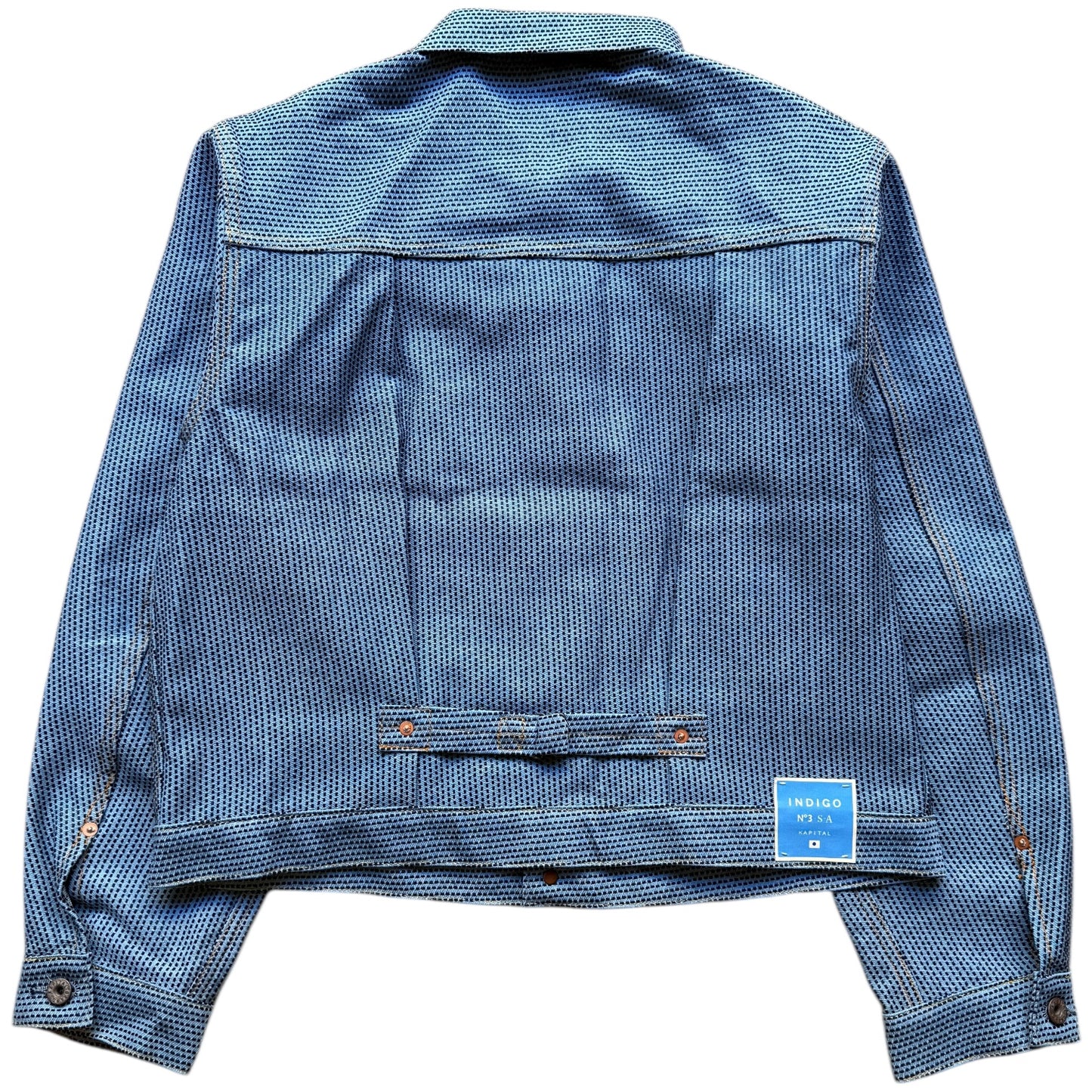 Kapital Century Denim No. 3+S+A Type 1 Jacket (Asagi)