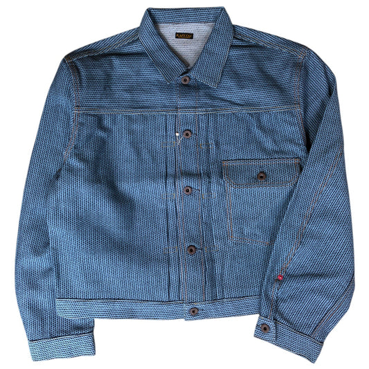 Kapital Century Denim No. 3+S+A Type 1 Jacket (Asagi) (Sakura Rivet)
