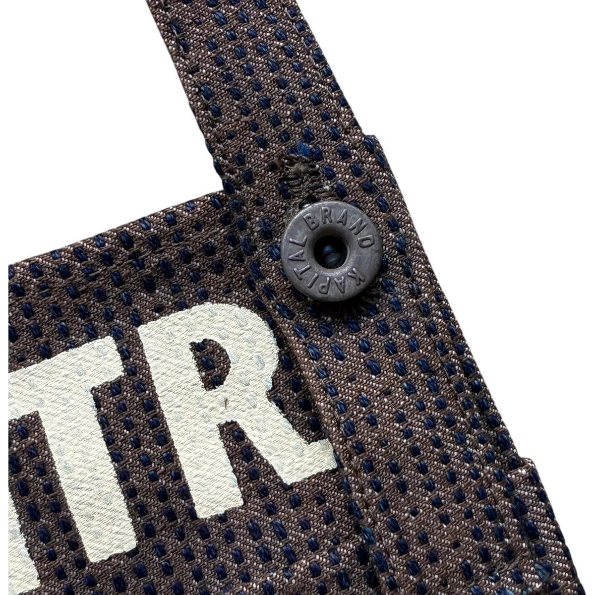 Kapital Century Denim No. 5 Apron (Kakishibu)