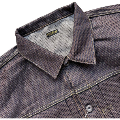 Kapital Century Denim No. 5+S Type 1 Jacket (Kakishibu)