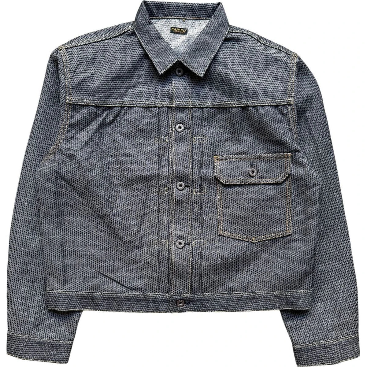 Kapital Century Denim No. 7+S Type 1 Jacket (Sumi) | COJP Gallery
