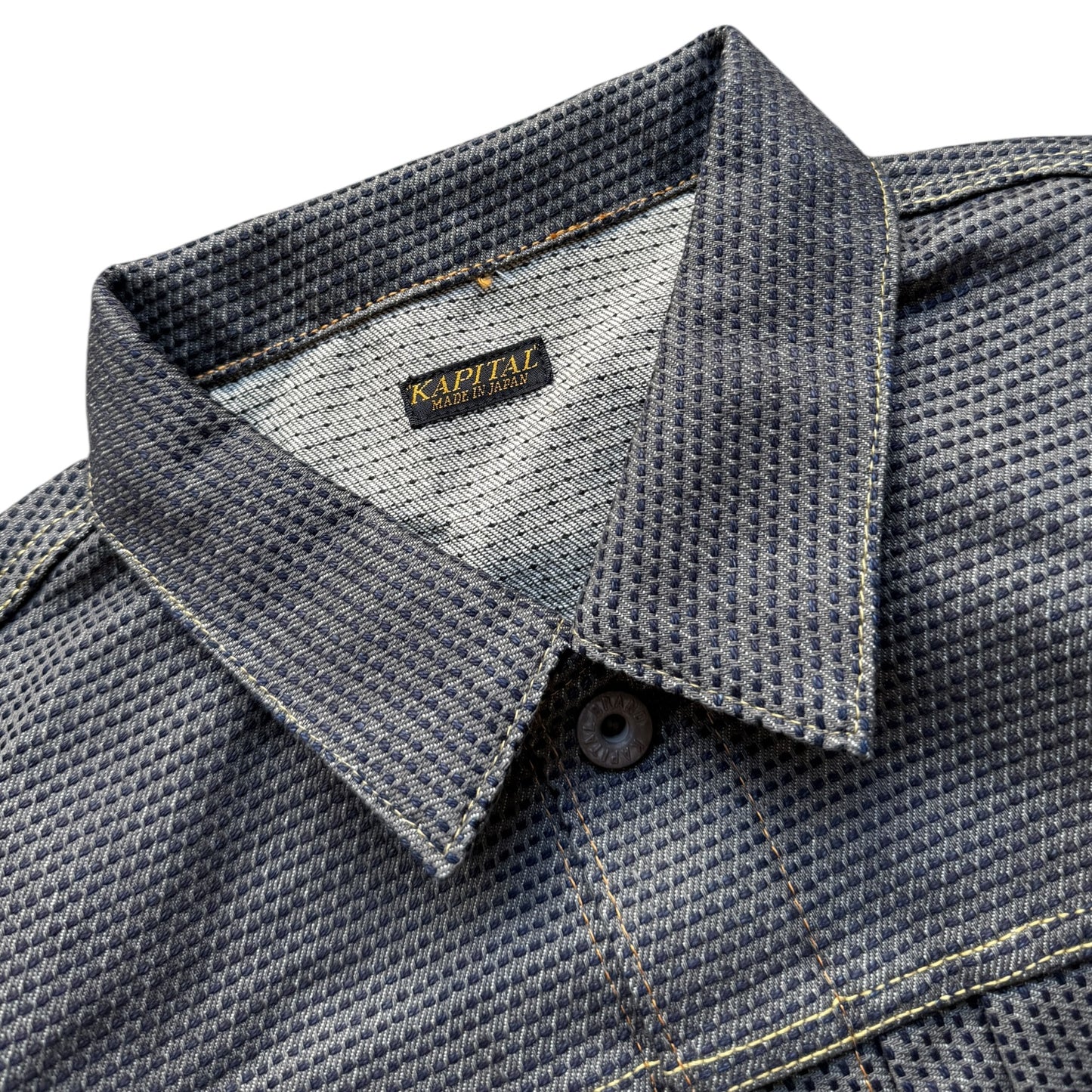 Kapital Century Denim No. 7+S Type 1 Jacket (Sumi) (Sakura Rivet)