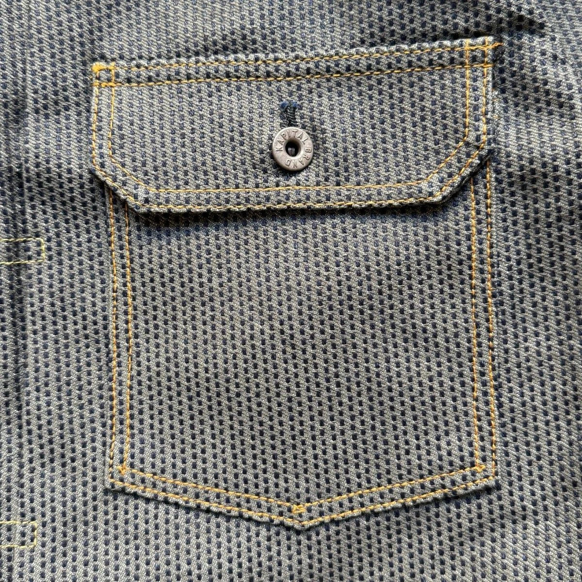 Kapital Century Denim No. 7+S Type 1 Jacket (Sumi) | COJP Gallery