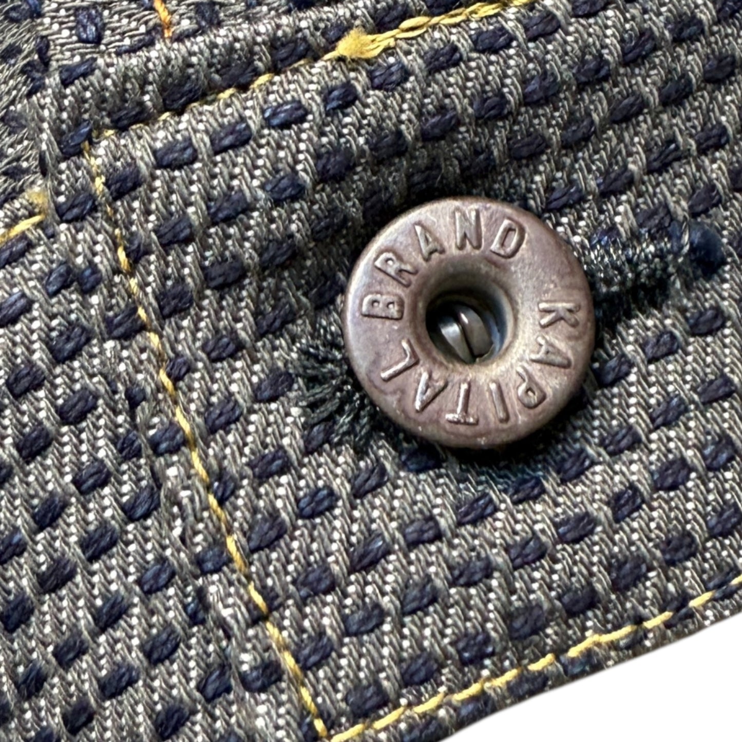 Kapital Century Denim No. 7+S Type 1 Jacket (Sumi) (Sakura Rivet)