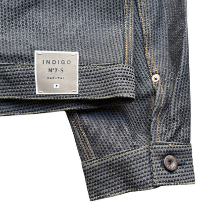 Kapital Century Denim No. 7+S Type 1 Jacket (Sumi) (Sakura Rivet)