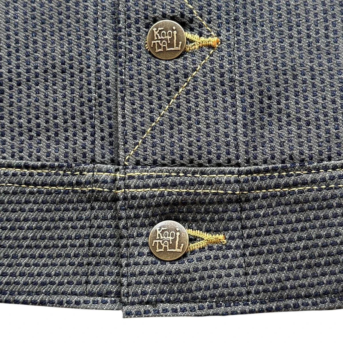 Kapital Century Denim No. 7+S Westerner Jacket Regular (Sumi