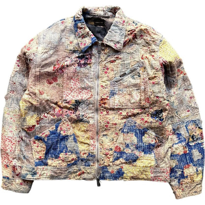 Kapital Champetre Boro Zip Up Jacket (Virgin Maria)