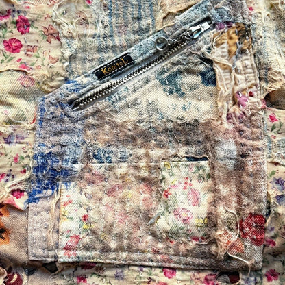 Kapital Champetre Boro Zip Up Jacket (Virgin Maria)