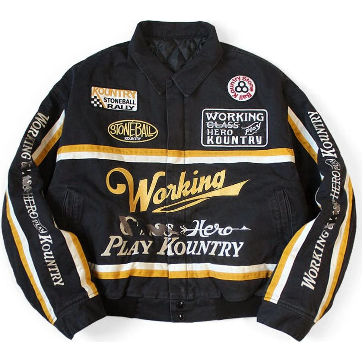 Kapital Chino Ad Racing Drizzler Jacket