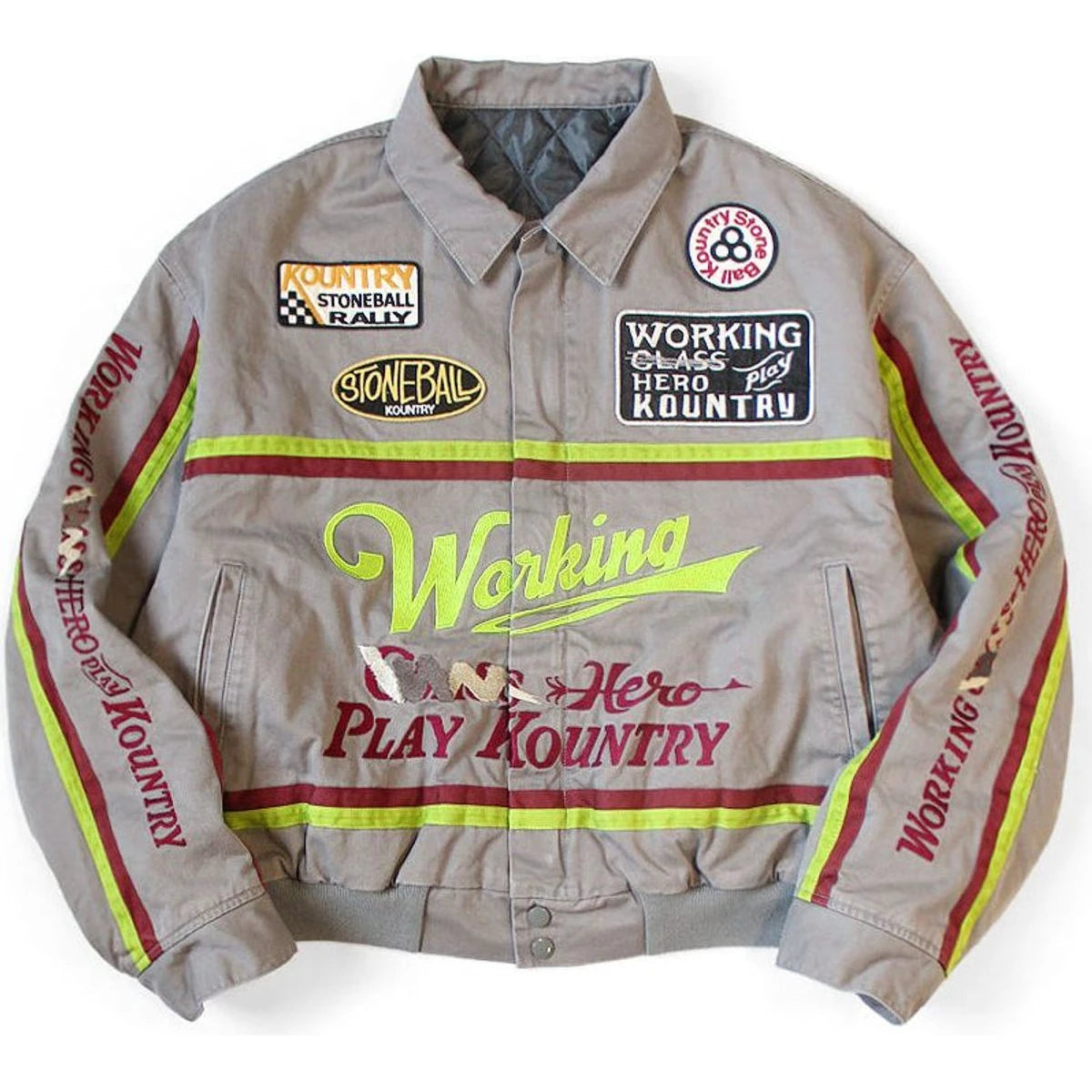 Kapital Chino Ad Racing Drizzler Jacket | COJP Gallery Kapital Chino Ad Racing Drizzler Jacket | COJP Gallery