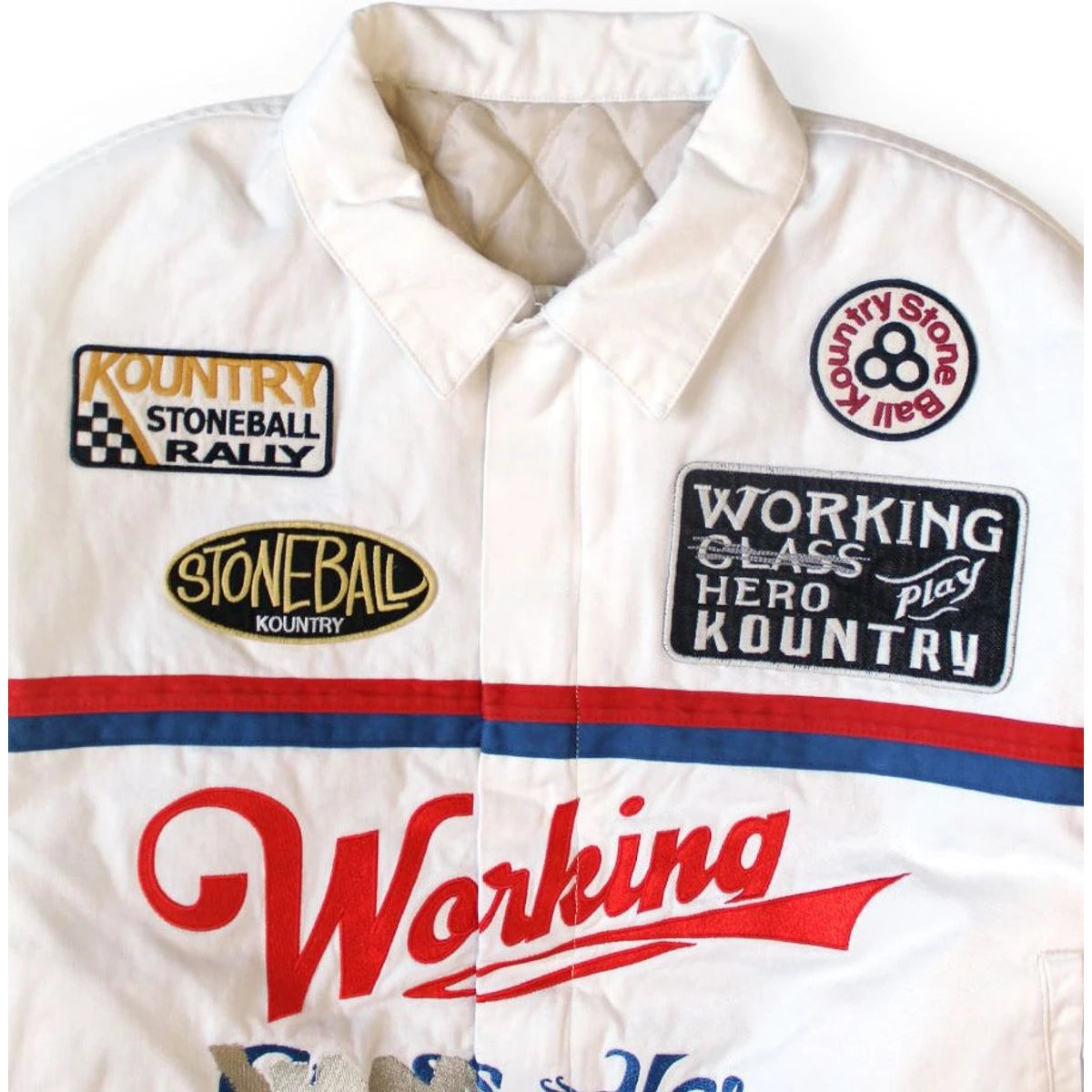 Kapital Chino Ad Racing Drizzler Jacket