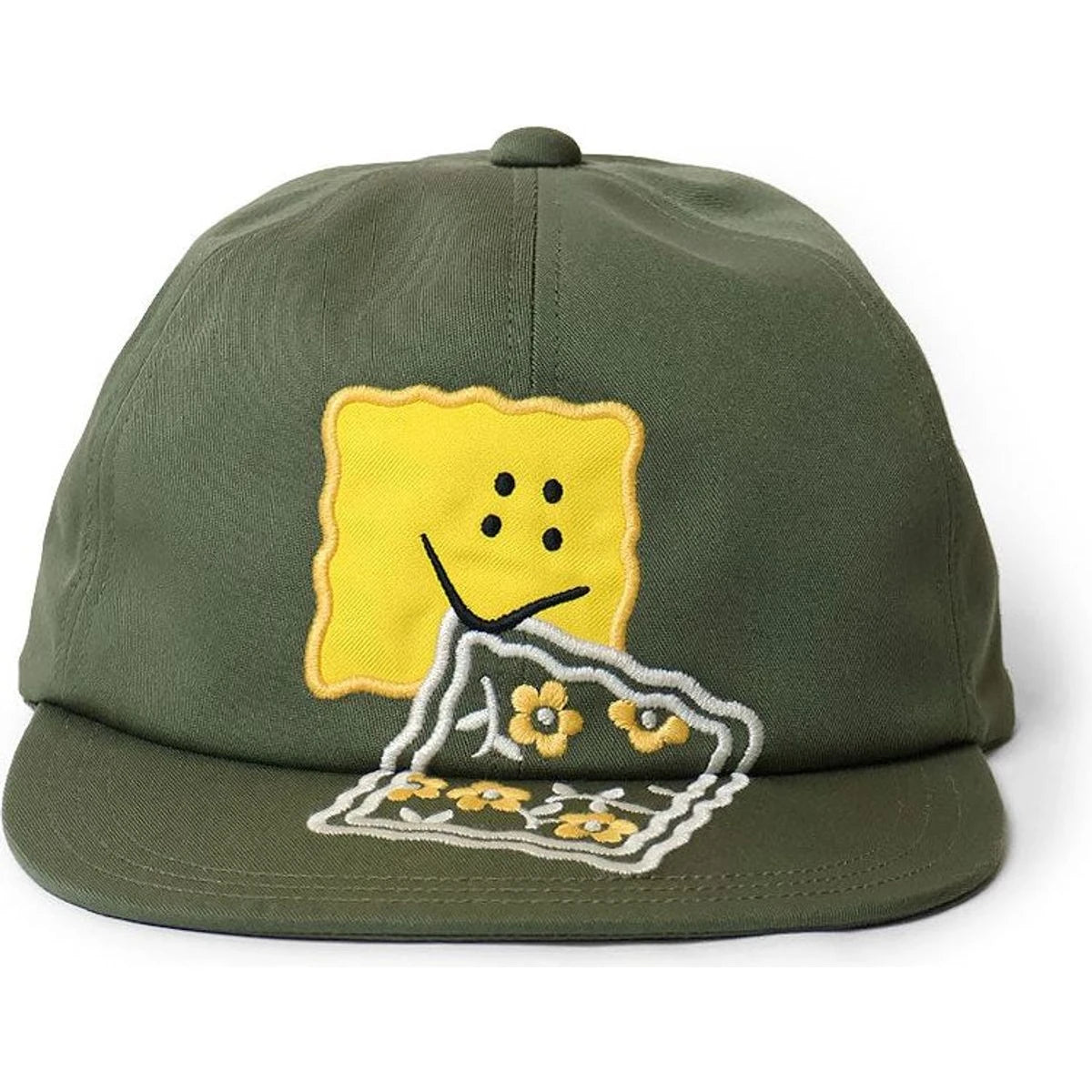 Kapital Chino Baseball Cap (Peckish Rainbowy Embroidery)