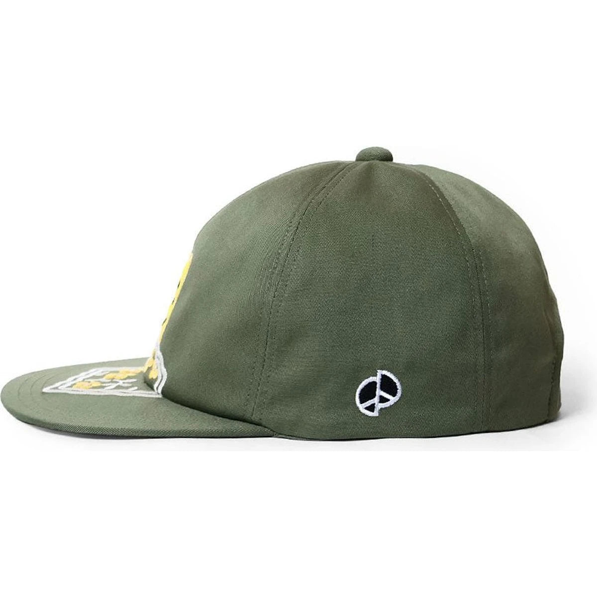 Kapital Chino Baseball Cap (Peckish Rainbowy Embroidery)