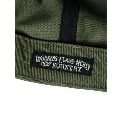 Kapital Chino Baseball Cap (Peckish Rainbowy Embroidery)