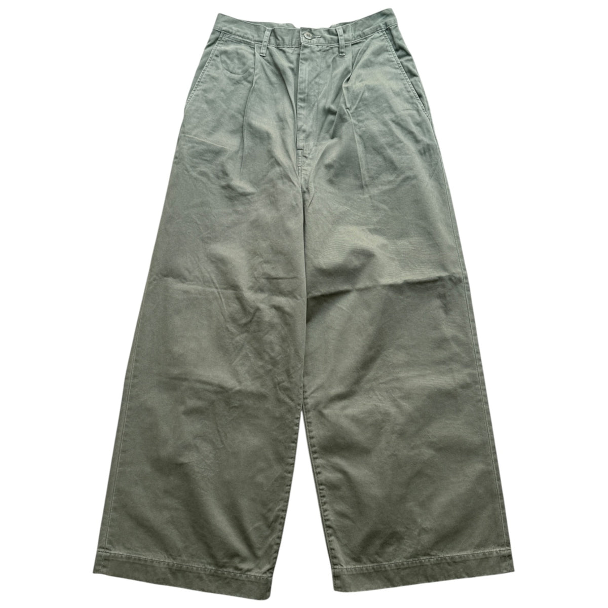 Kapital Chino High-Waisted Baggy Pants