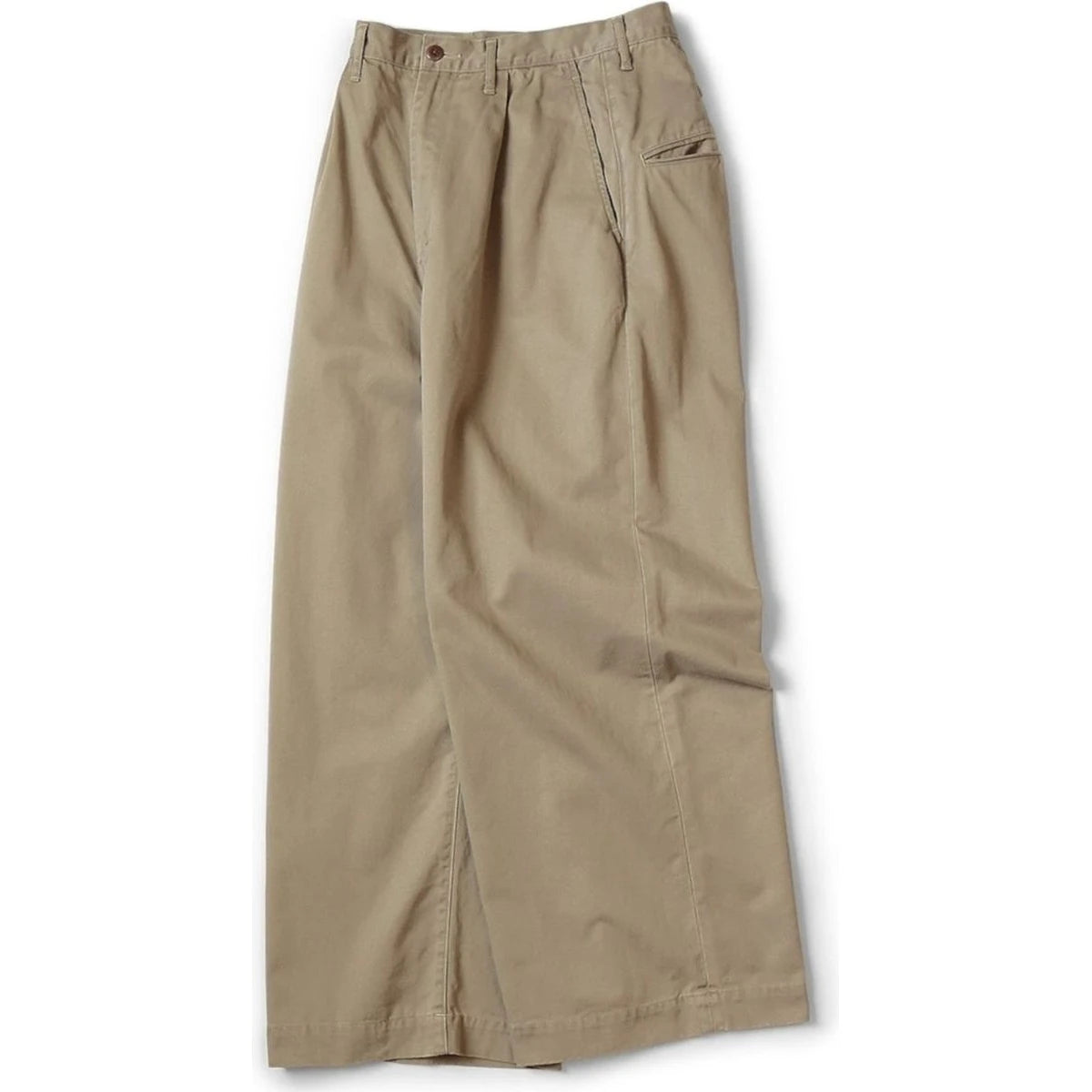 Kapital Chino High-Waisted Baggy Pants