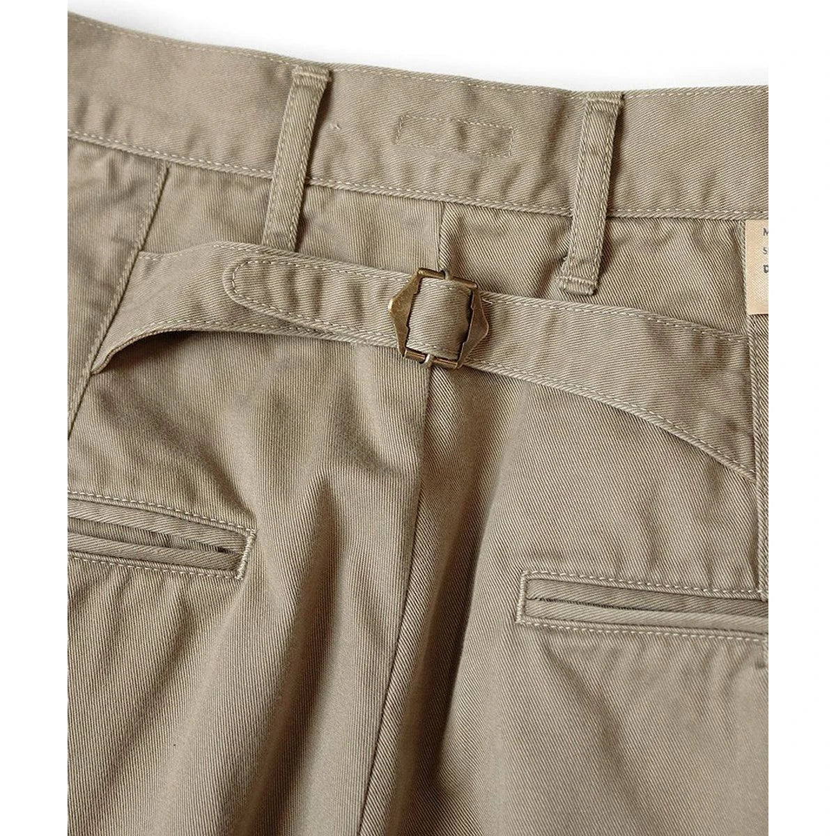 Kapital Chino High-Waisted Baggy Pants