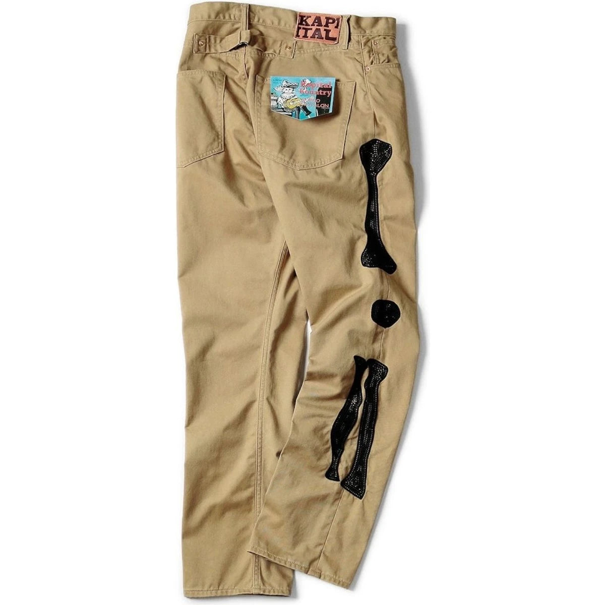 Kapital Chino Mexican Tuxedo 5P Okagilly Pants