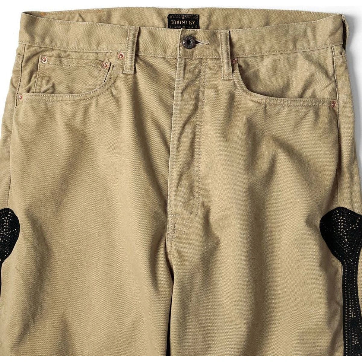 Kapital Chino Mexican Tuxedo 5P Okagilly Pants