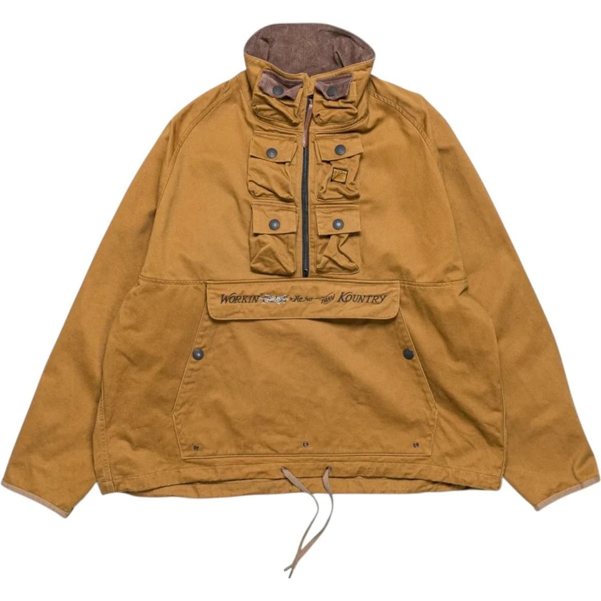Kapital Chino Nickel 6 Anorak (WORKING Embroidery)