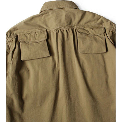 Kapital Chino Nugget-Pocket Cropped Fish Shirt