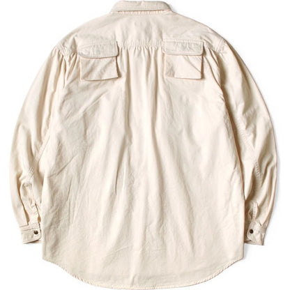 Kapital Chino Shirt Nugget-Pocket Fish Shirt