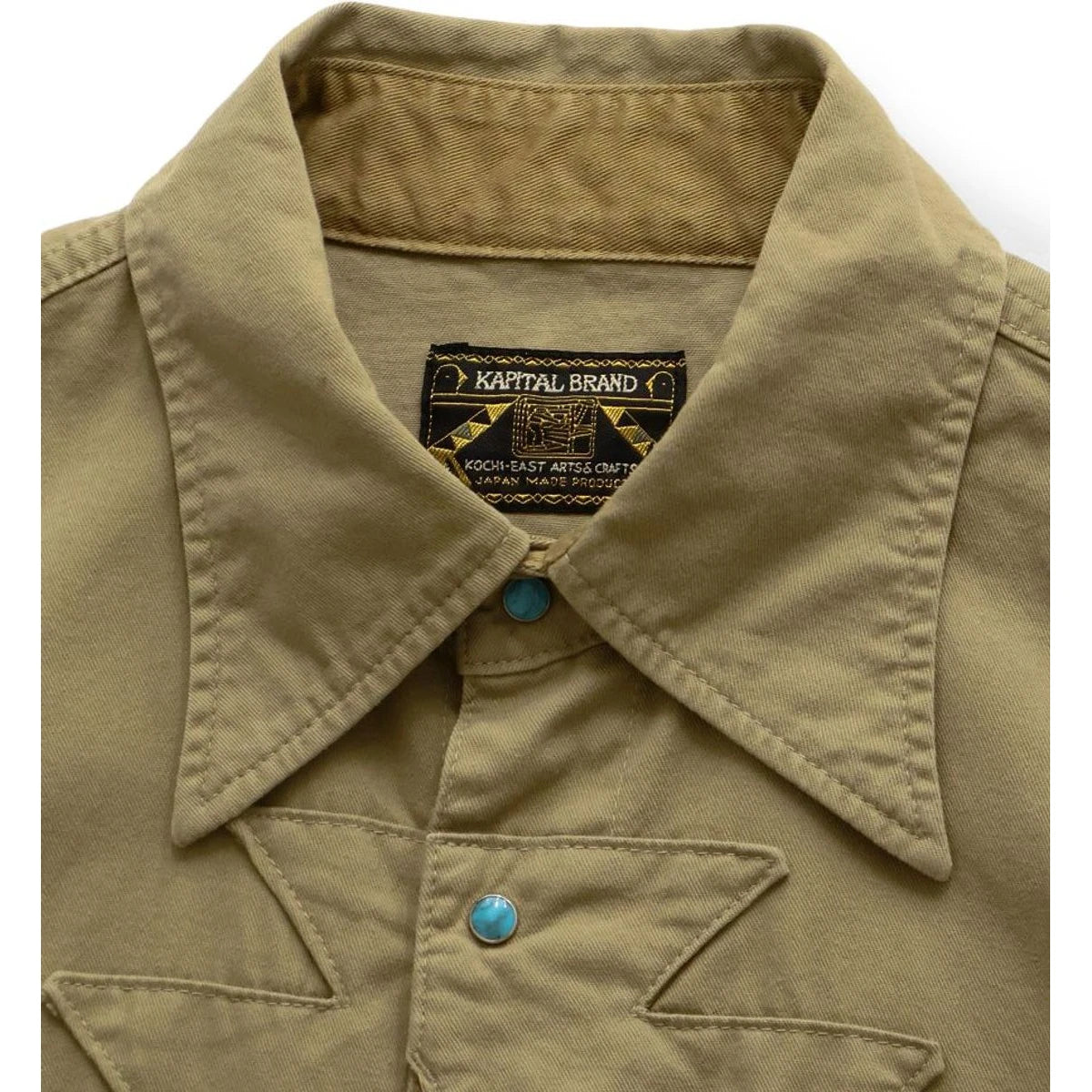 Kapital Chino Thunderbird Husky Western Shirt