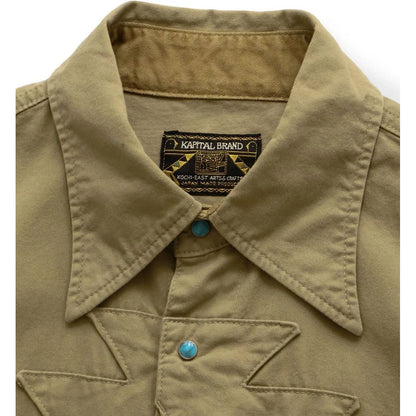 Kapital Chino Thunderbird Husky Western Shirt