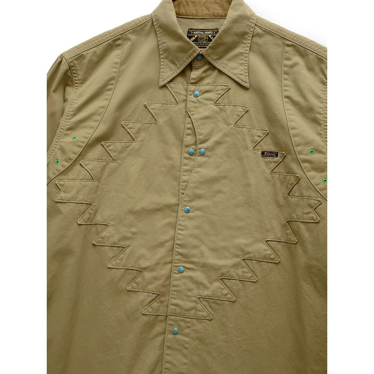 Kapital Chino Thunderbird Husky Western Shirt
