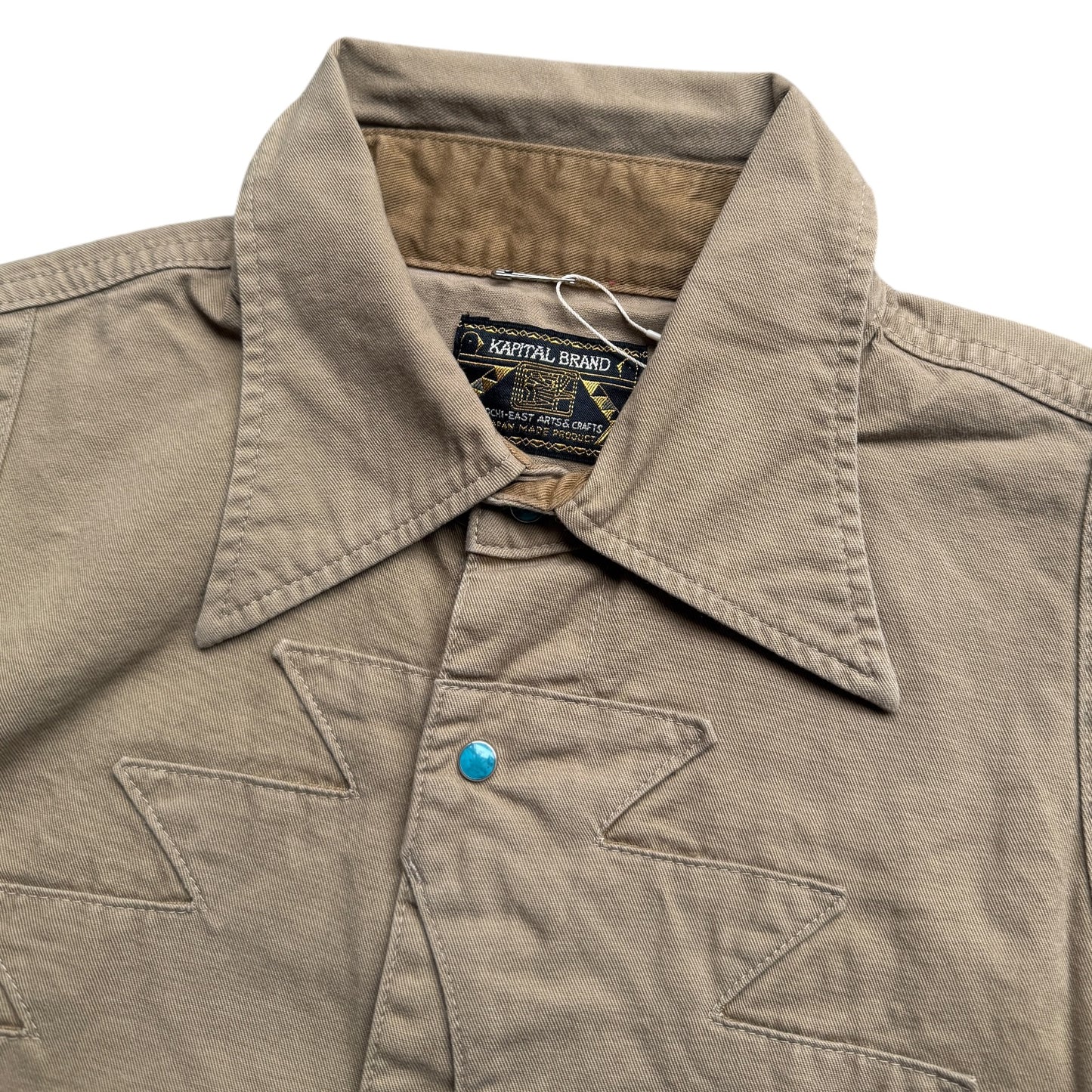 Kapital Chino Thunderbird Husky Western Shirt