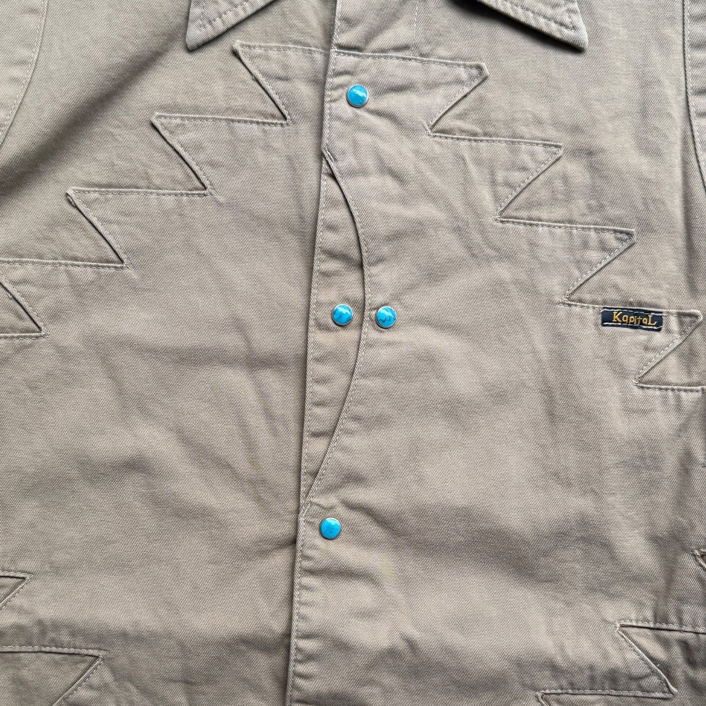 Kapital Chino Thunderbird Husky Western Shirt