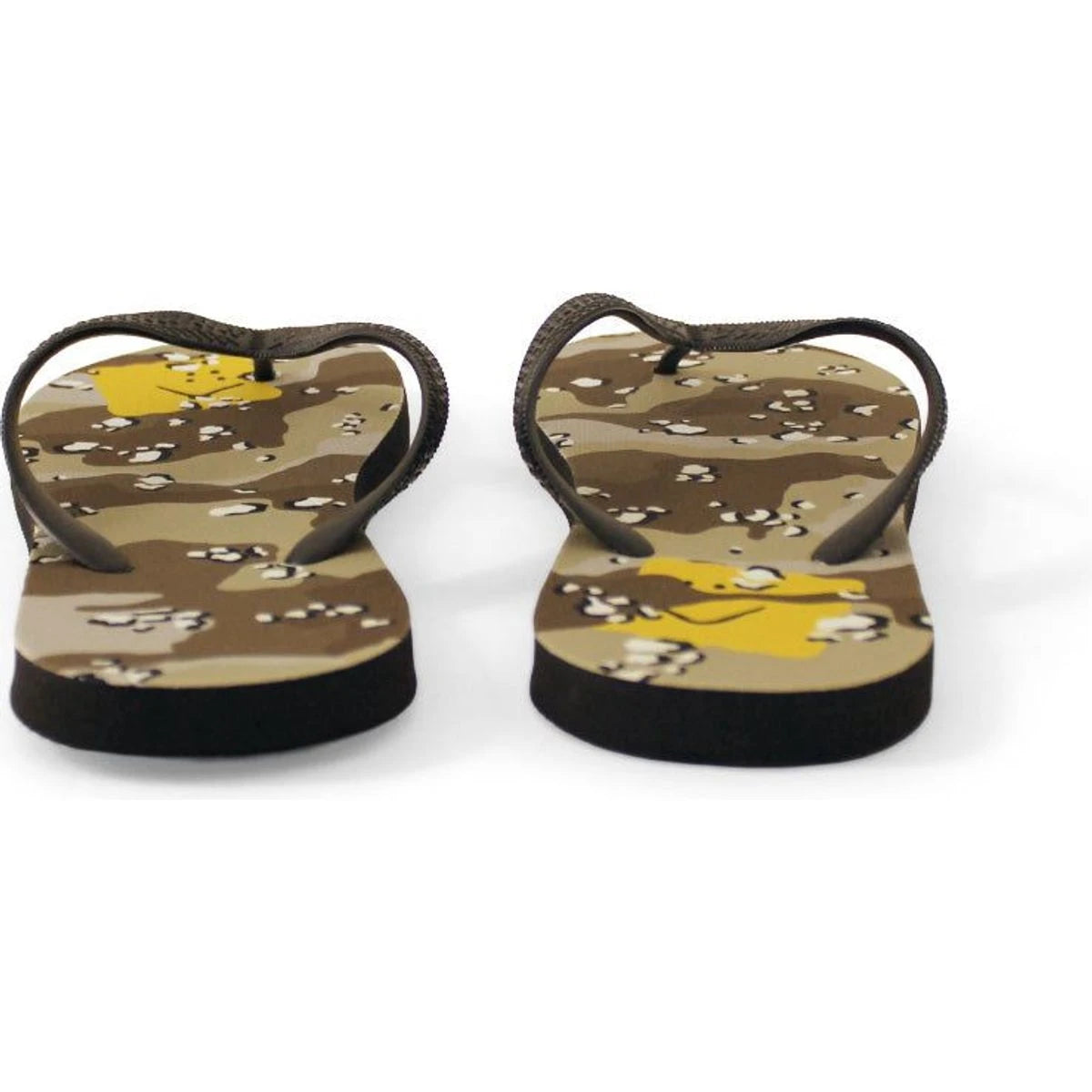 Kapital Chocolate Chip Camo Pattern Flip Flops