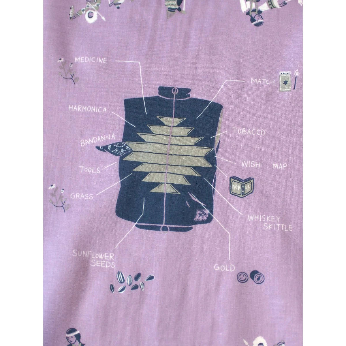 Kapital Color Bandana (Zepher Vest Life)