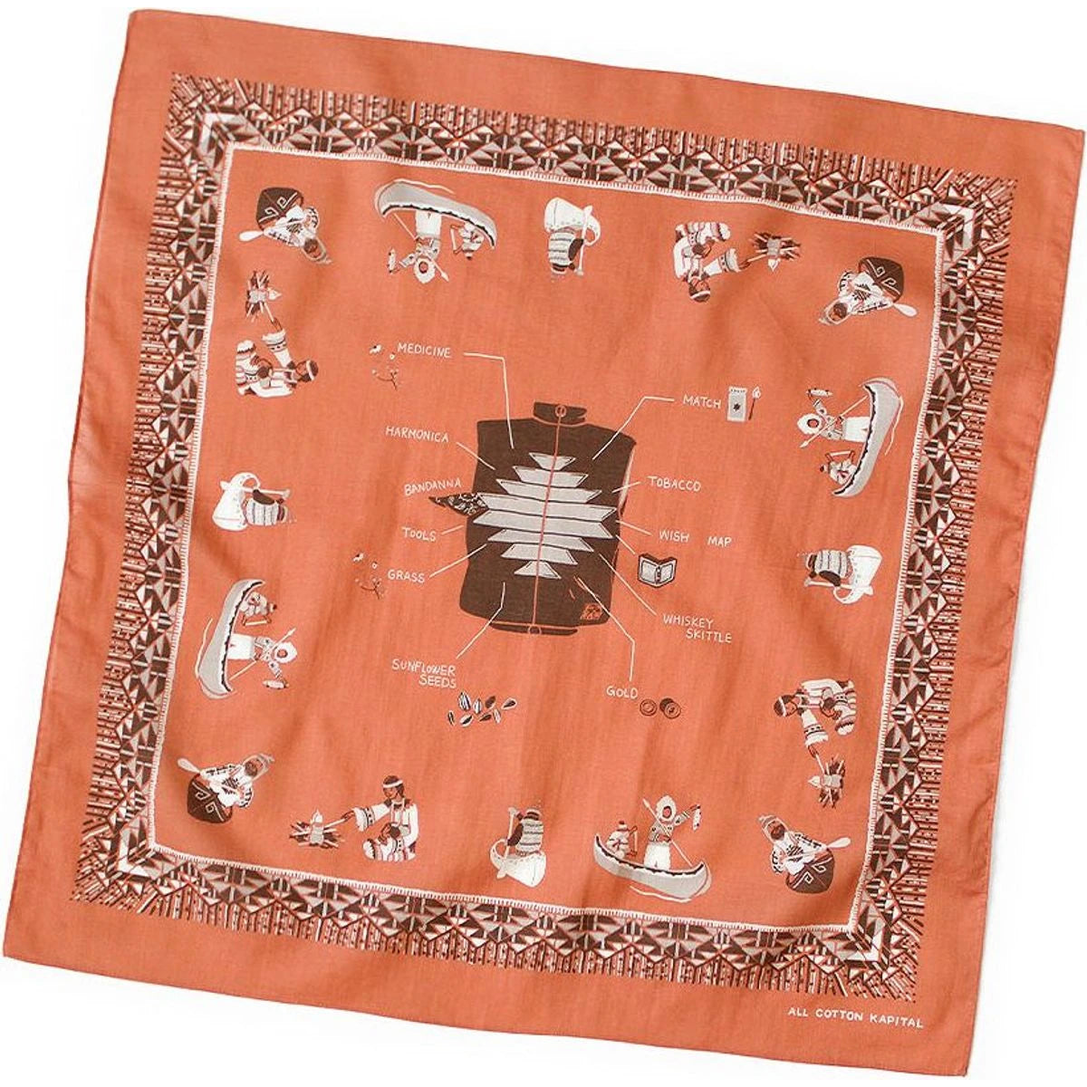 Kapital Color Bandana (Zepher Vest Life)