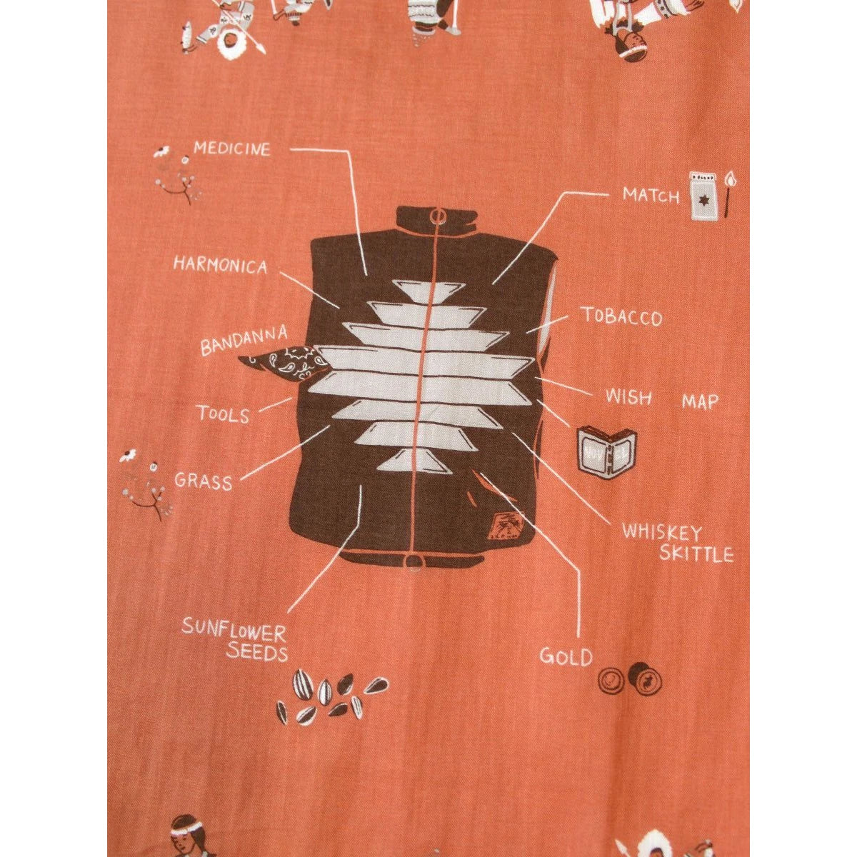 Kapital Color Bandana (Zepher Vest Life)