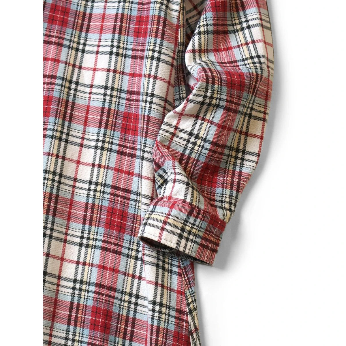 Kapital Columbia Check Drizzler Work Shirt Dress