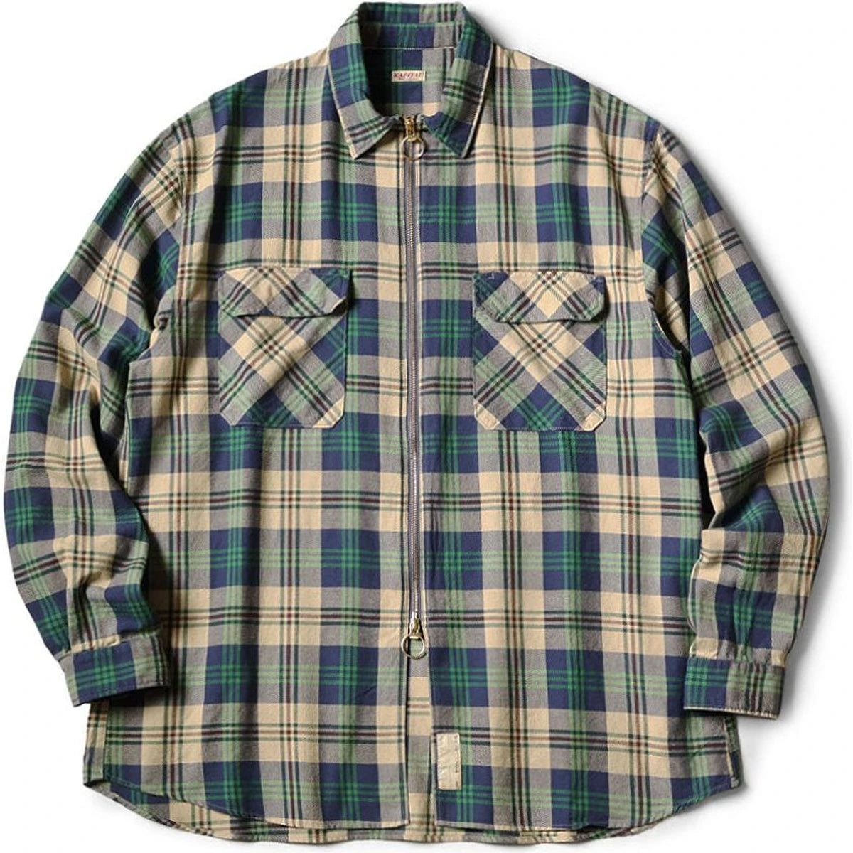 Kapital Columbia-Check Drizzler Work Shirt | COJP Gallery