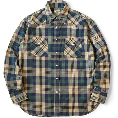 Kapital Columbia-Check Husky Western Shirt