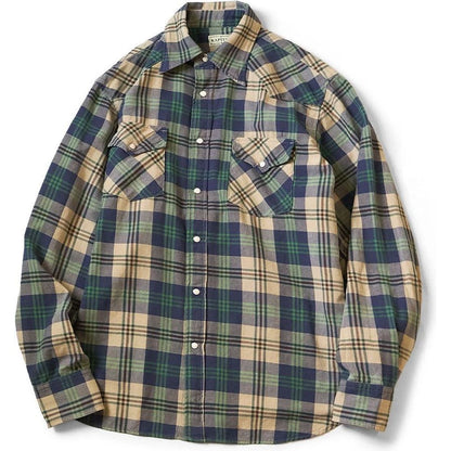 Kapital Columbia-Check Husky Western Shirt
