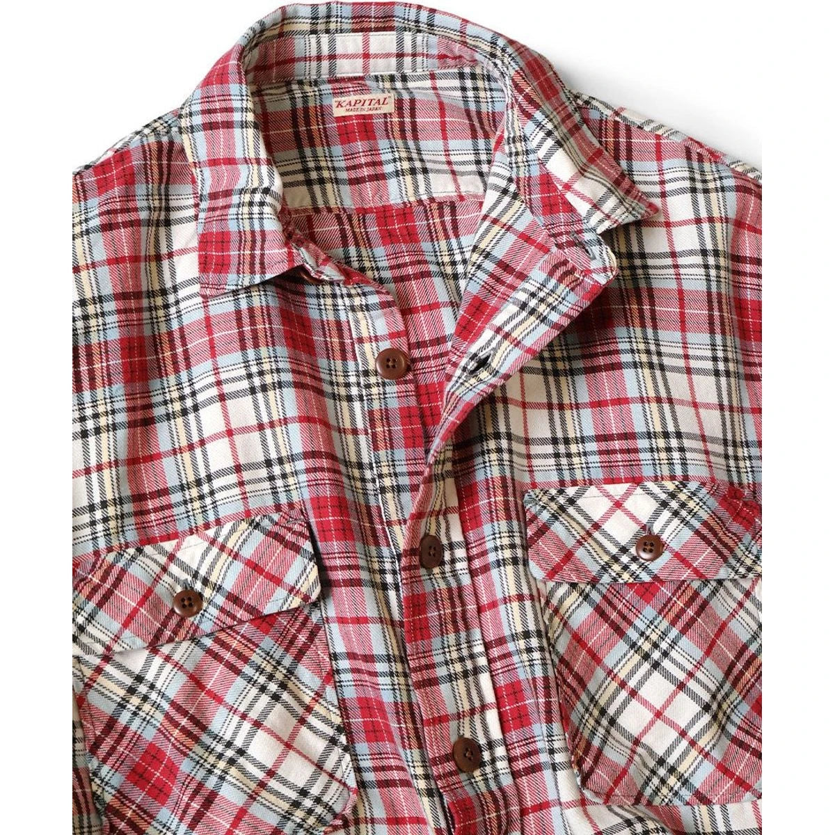 Kapital Columbia-Check Shirt Anorak