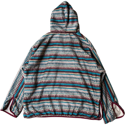 Kapital Columbia Stripe Fleece Baja Hoodie