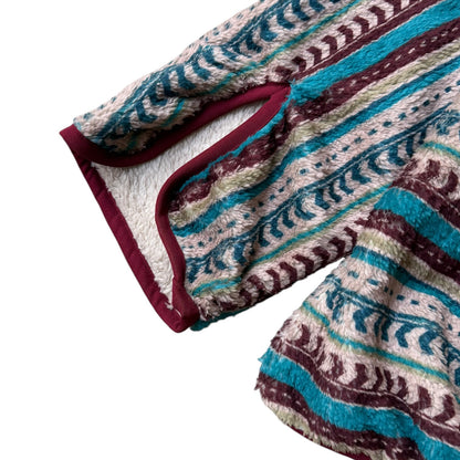 Kapital Columbia Stripe Fleece Baja Hoodie