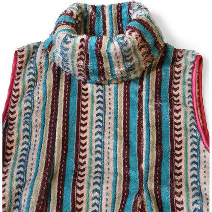 Kapital Columbia Striped Fleece Lamp Dress