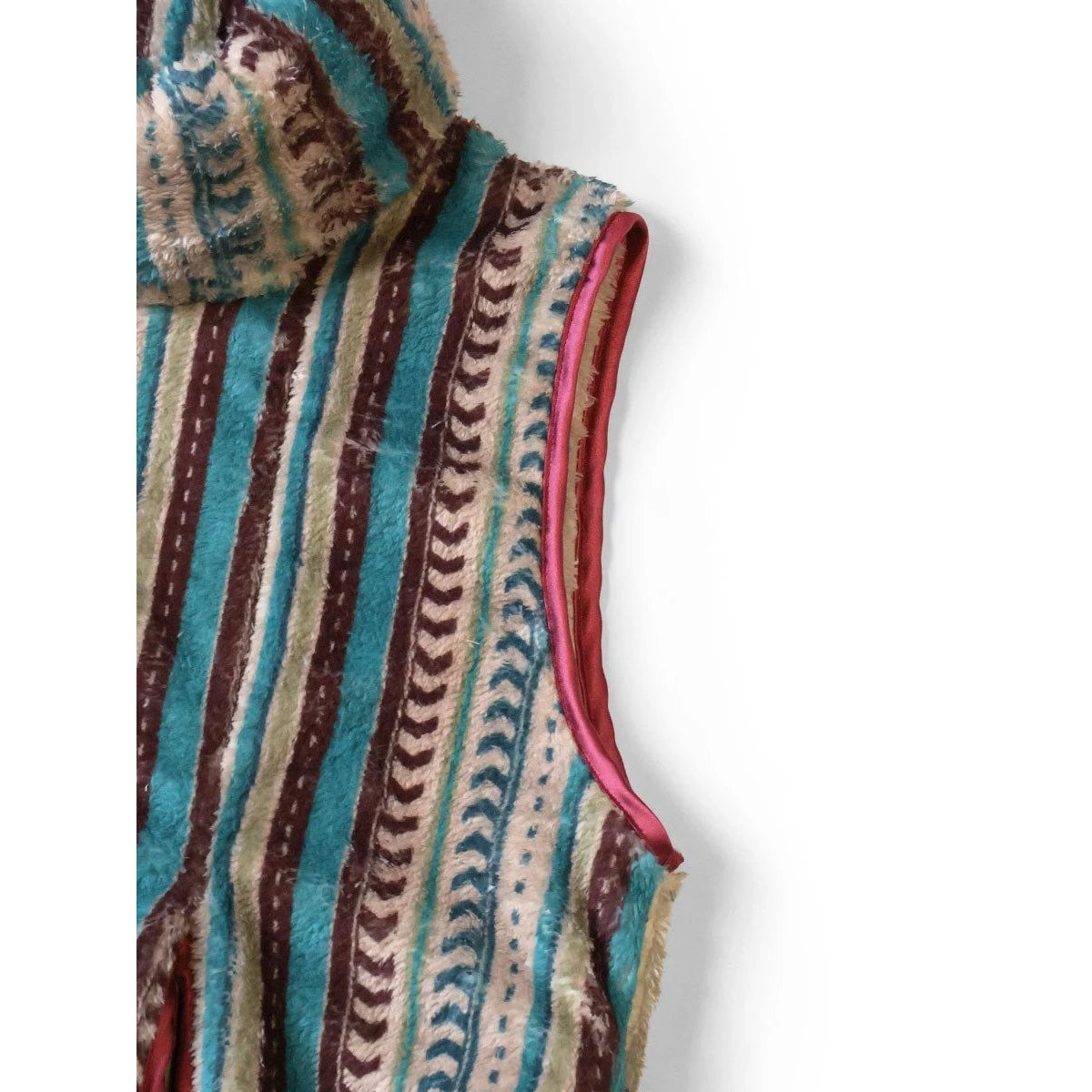 Kapital Columbia Striped Fleece Lamp Dress