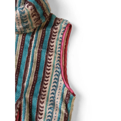 Kapital Columbia Striped Fleece Lamp Dress