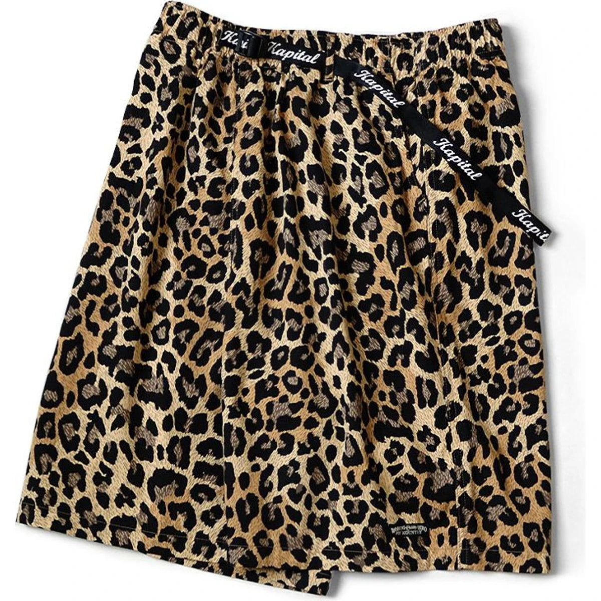 Kapital Combed Burberry Leopard Print Easy Shorts
