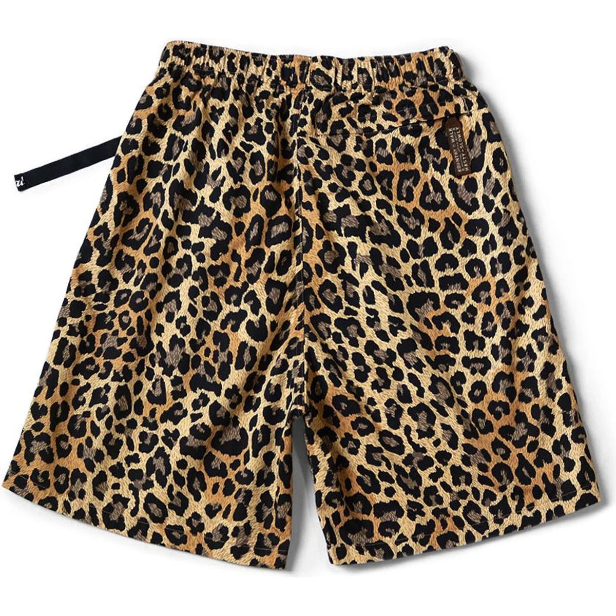 Kapital Combed Burberry Leopard Print Easy Shorts