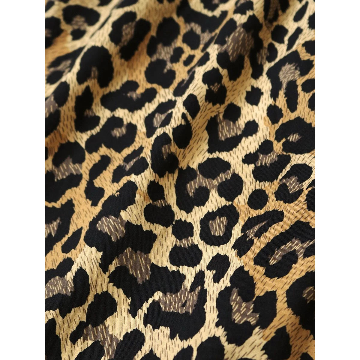 Kapital Combed Burberry Leopard Print Easy Shorts