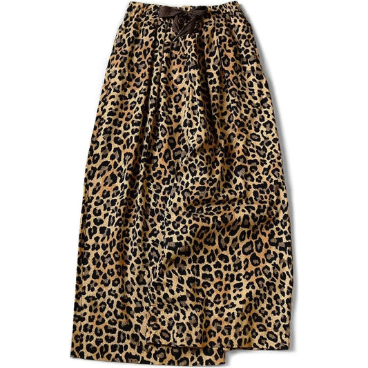 Kapital Combed Burberry Leopard Print Rude Baggy Pants