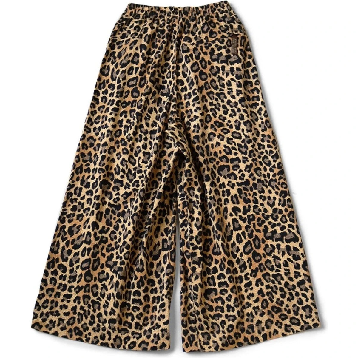 Kapital Combed Burberry Leopard Print Rude Baggy Pants